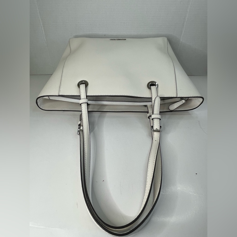 Michael Kors Taupe and Cream Shoulder Bag - Picture 8 of 16